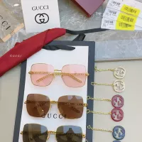$64.00 USD Gucci AAA Quality Sunglasses #1352443