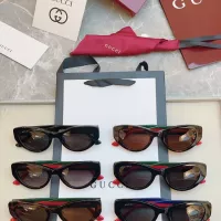 $56.00 USD Gucci AAA Quality Sunglasses #1352469