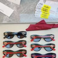 $56.00 USD Gucci AAA Quality Sunglasses #1352471