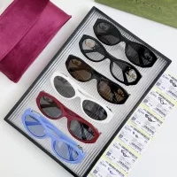 $60.00 USD Gucci AAA Quality Sunglasses #1352486