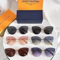$64.00 USD Louis Vuitton AAA Quality Sunglasses #1352489