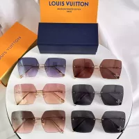 $64.00 USD Louis Vuitton AAA Quality Sunglasses #1352498