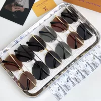 $60.00 USD Louis Vuitton AAA Quality Sunglasses #1352531