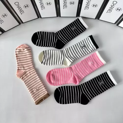 Replica Chanel Socks #1352872 $29.00 USD for Wholesale