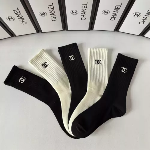 Replica Chanel Socks #1352879 $29.00 USD for Wholesale