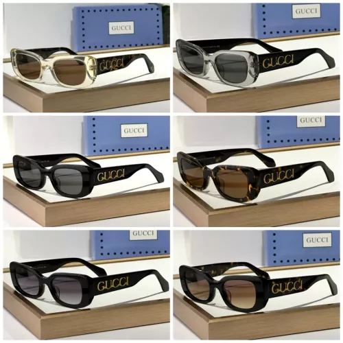 Replica Gucci AAA Quality Sunglasses #1353148 $60.00 USD for Wholesale