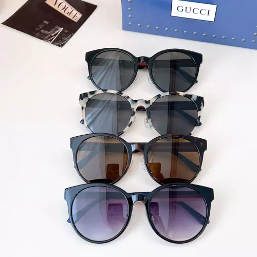 Replica Gucci AAA Quality Sunglasses #1353150 $56.00 USD for Wholesale
