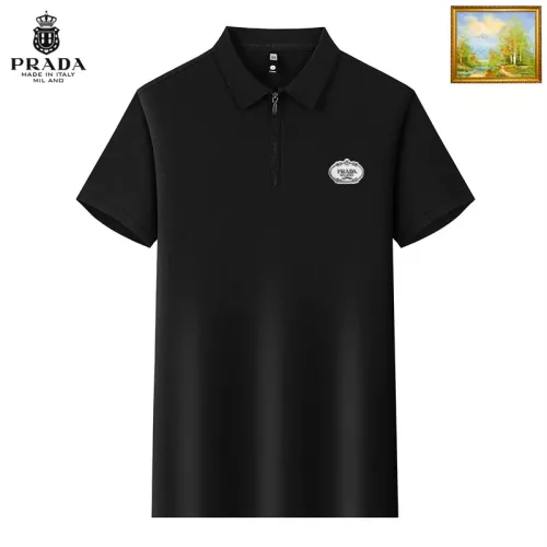 Prada T-Shirts Short Sleeved For Men #1353507