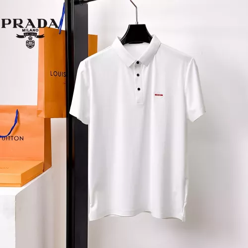 Prada T-Shirts Short Sleeved For Men #1353715