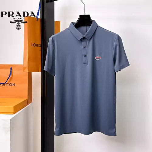 Prada T-Shirts Short Sleeved For Men #1353716