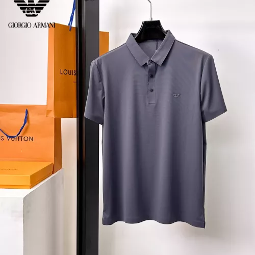 Armani T-Shirts Short Sleeved For Men #1353733