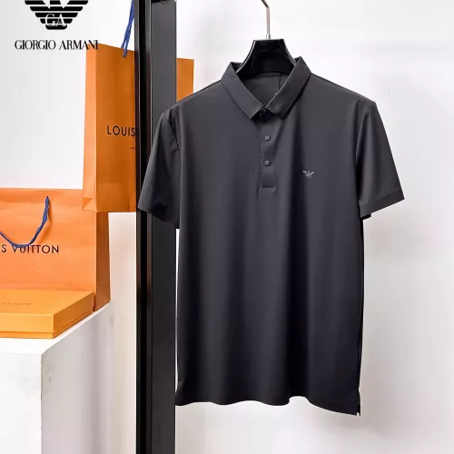 Armani T-Shirts Short Sleeved For Men #1353734