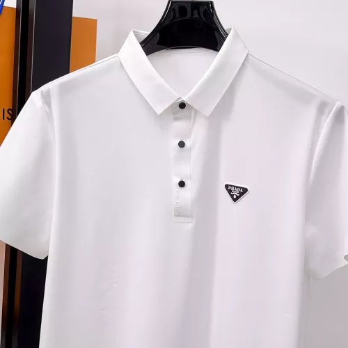 Replica Prada T-Shirts Short Sleeved For Men #1353773 $48.00 USD for Wholesale