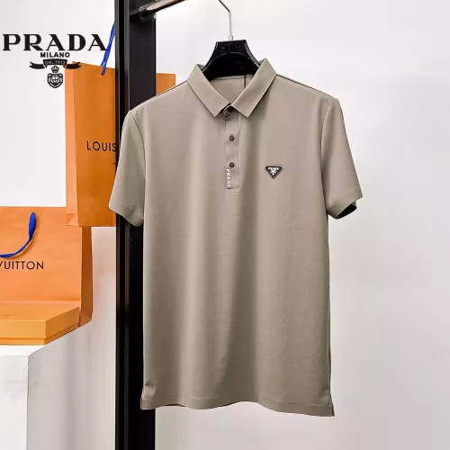Prada T-Shirts Short Sleeved For Men #1353774