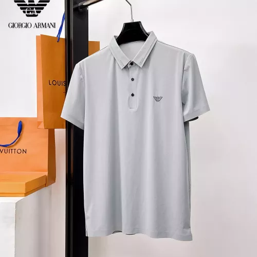 Armani T-Shirts Short Sleeved For Men #1353795