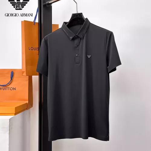 Armani T-Shirts Short Sleeved For Men #1353802