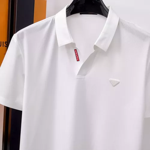 Replica Prada T-Shirts Short Sleeved For Men #1353803 $48.00 USD for Wholesale