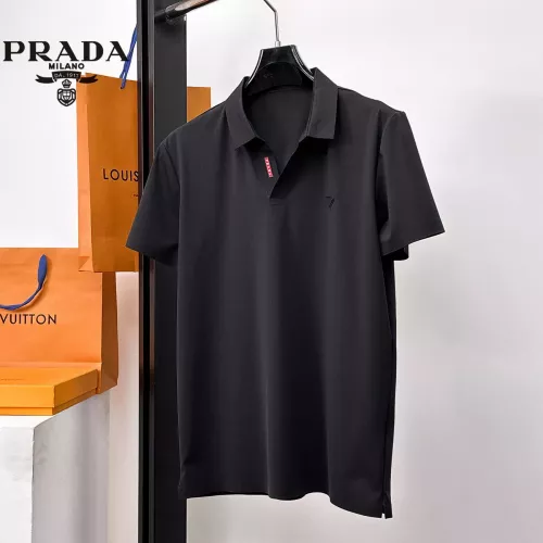 Prada T-Shirts Short Sleeved For Men #1353806
