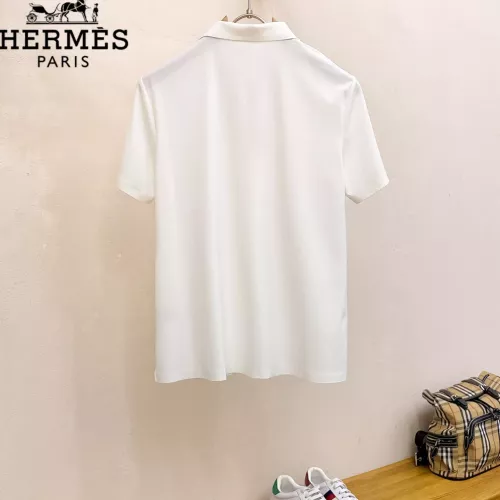 Replica Hermes T-Shirts Short Sleeved For Men #1353826 $48.00 USD for Wholesale