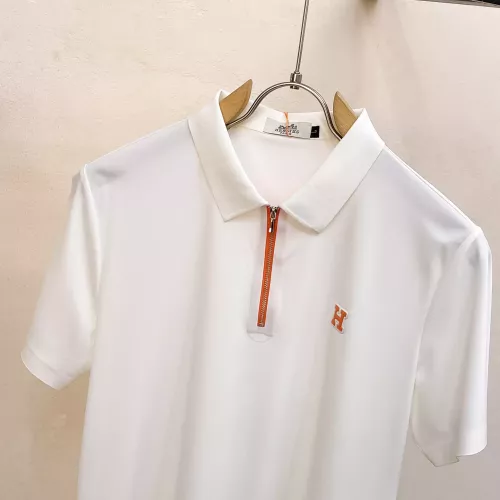 Replica Hermes T-Shirts Short Sleeved For Men #1353826 $48.00 USD for Wholesale
