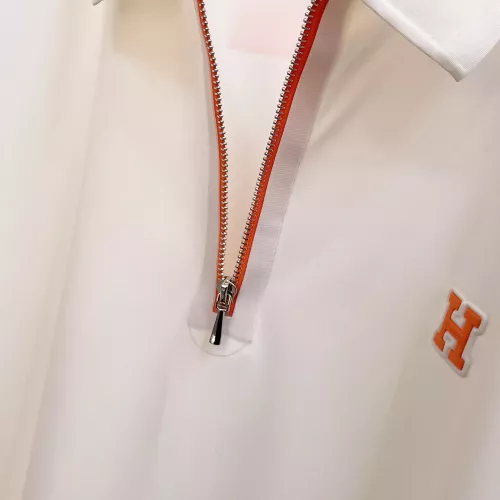 Replica Hermes T-Shirts Short Sleeved For Men #1353826 $48.00 USD for Wholesale