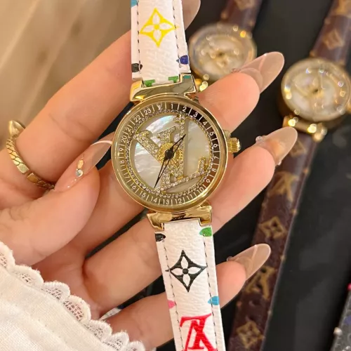 Louis Vuitton Watches In Gold For Women #1353837