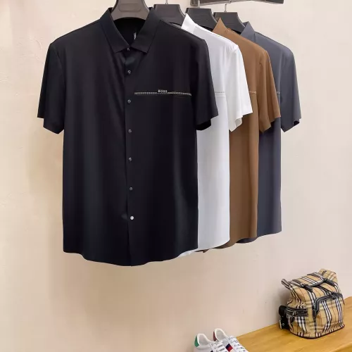 Replica Boss Shirts Short Sleeved For Men #1353860 $52.00 USD for Wholesale