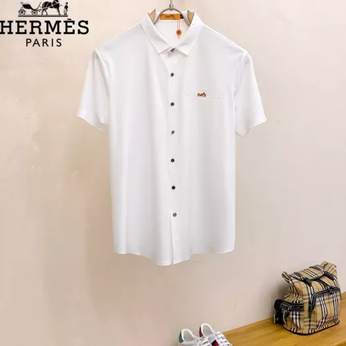 Hermes Shirts Short Sleeved For Men #1353864