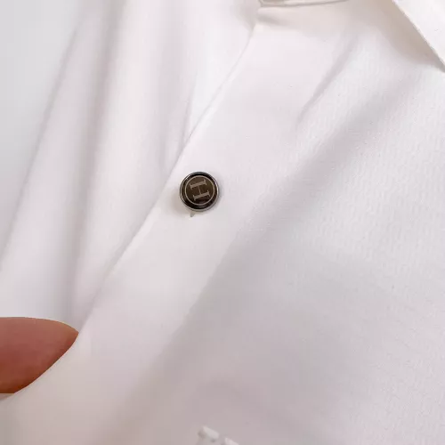 Replica Hermes Shirts Short Sleeved For Men #1353864 $52.00 USD for Wholesale