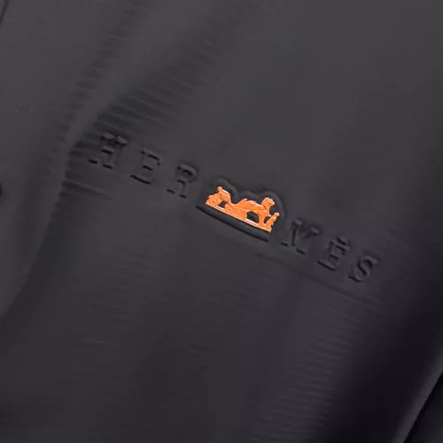 Replica Hermes Shirts Short Sleeved For Men #1353867 $52.00 USD for Wholesale