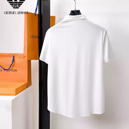 Replica Armani Shirts Short Sleeved For Men #1353868 $52.00 USD for Wholesale