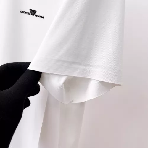 Replica Armani Shirts Short Sleeved For Men #1353868 $52.00 USD for Wholesale