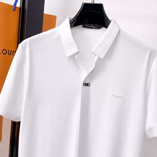 Replica Salvatore Ferragamo T-Shirts Short Sleeved For Men #1353871 $52.00 USD for Wholesale