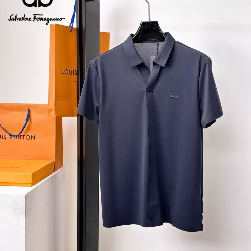 Salvatore Ferragamo T-Shirts Short Sleeved For Men #1353874