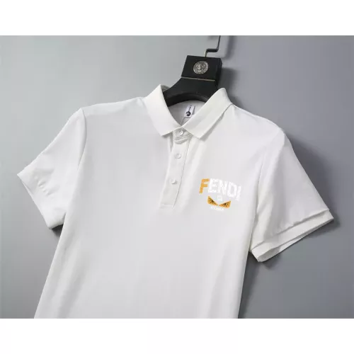 Replica Fendi T-Shirts Short Sleeved For Men #1353899 $42.00 USD for Wholesale