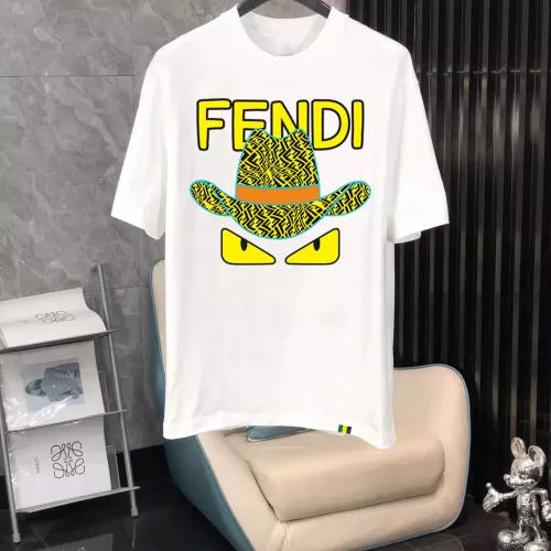 Fendi T-Shirts Short Sleeved For Men #1353999