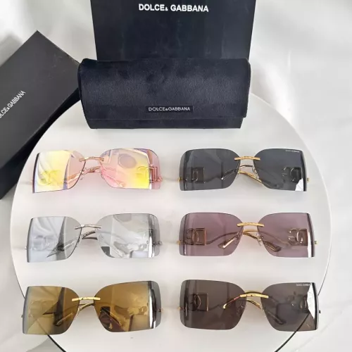 Replica Dolce & Gabbana AAA Quality Sunglasses #1354045 $60.00 USD for Wholesale