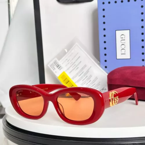 Gucci AAA Quality Sunglasses #1354053