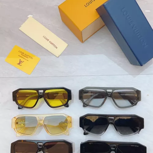 Replica Louis Vuitton AAA Quality Sunglasses #1354142 $60.00 USD for Wholesale