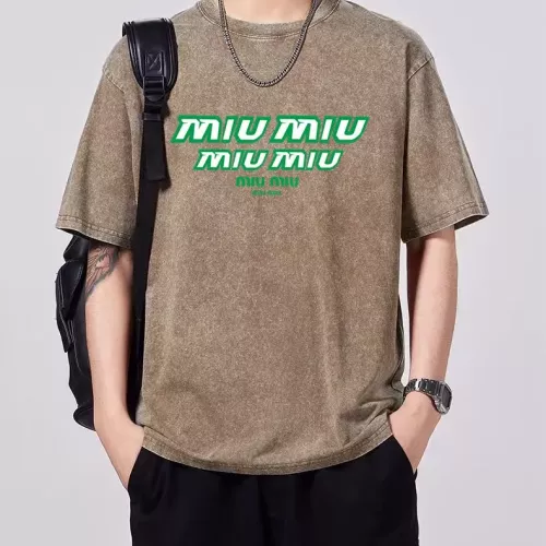 MIU MIU T-Shirts Short Sleeved For Men #1354181