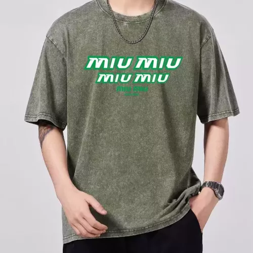 MIU MIU T-Shirts Short Sleeved For Men #1354182
