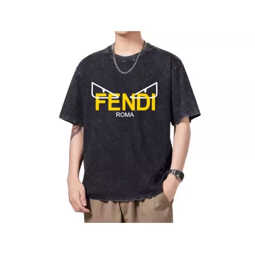 Fendi T-Shirts Short Sleeved For Men #1354204