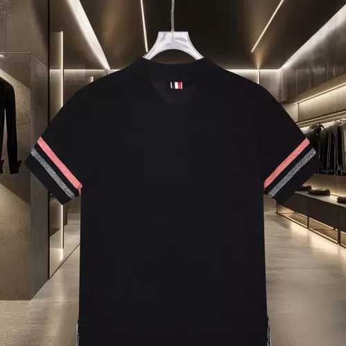 Replica Thom Browne TB T-Shirts Short Sleeved For Men #1354230 $45.00 USD for Wholesale