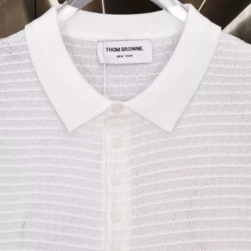 Replica Thom Browne TB T-Shirts Short Sleeved For Men #1354244 $45.00 USD for Wholesale