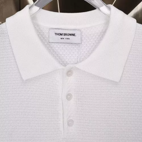 Replica Thom Browne TB T-Shirts Short Sleeved For Men #1354246 $45.00 USD for Wholesale