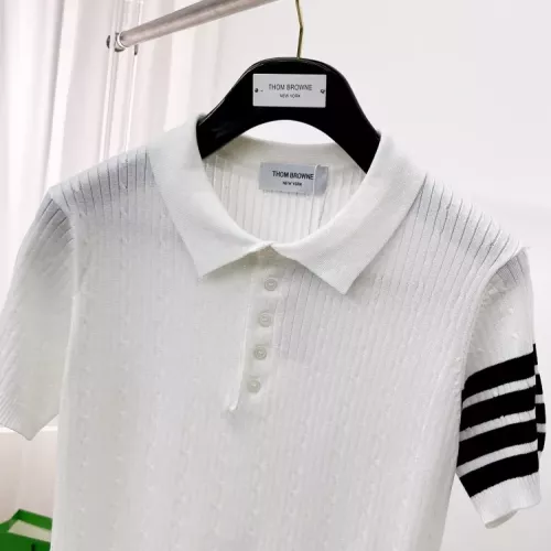Replica Thom Browne TB T-Shirts Short Sleeved For Men #1354266 $76.00 USD for Wholesale