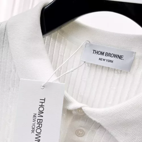 Replica Thom Browne TB T-Shirts Short Sleeved For Men #1354266 $76.00 USD for Wholesale
