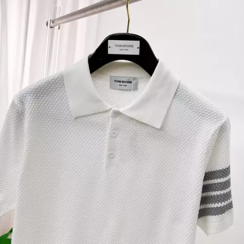 Replica Thom Browne TB T-Shirts Short Sleeved For Men #1354267 $76.00 USD for Wholesale