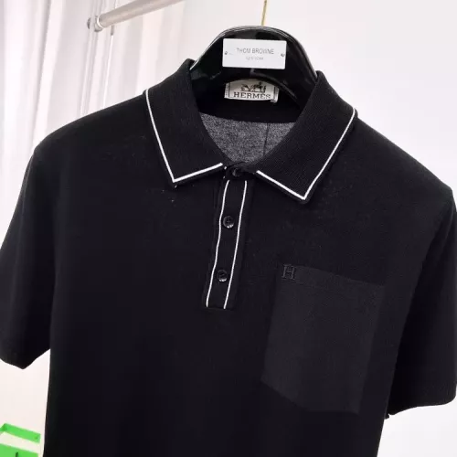 Replica Hermes T-Shirts Short Sleeved For Men #1354286 $76.00 USD for Wholesale