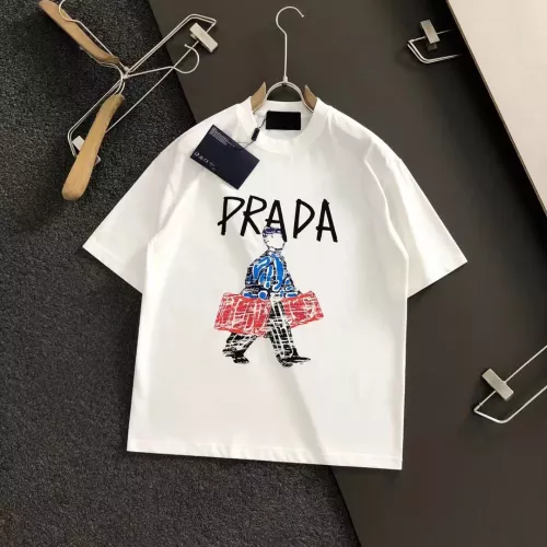 Prada T-Shirts Short Sleeved For Men #1354297